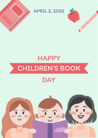 Children's Book Day Poster