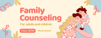 Quirky Family Counseling Service Facebook Cover Image Preview