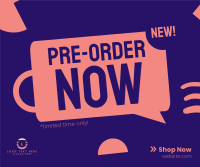 Pre-Order Now Facebook Post