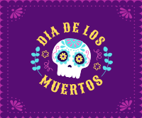 Day of The Dead Facebook Post Design