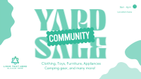 Yard Community Sale Animation