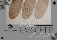 Pesach Postcard example 2