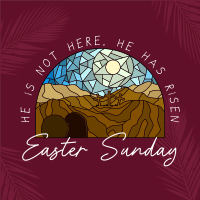 Modern Easter Sunday Instagram Post