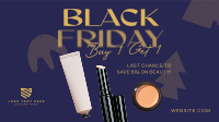 Beauty Products Black Friday Animation