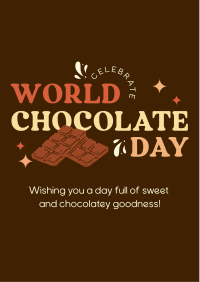 Today Is Chocolate Day Flyer