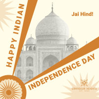 Indian Flag Independence Instagram Post Image Preview