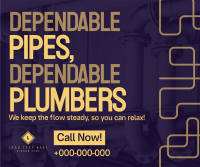 Modern Plumbing Services Facebook Post