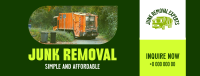 Junk Removal Facebook Cover example 2