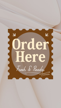 Simple Order Here Instagram Story