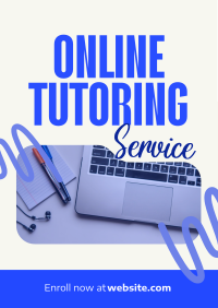 Online Tutoring Service Flyer