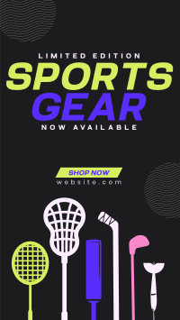 Professional Sporting Goods For Sale Instagram Reel Image Preview