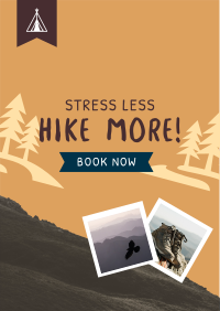 Mountain Hiking Adventure Flyer