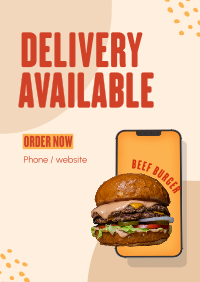 Burger On The Go Flyer