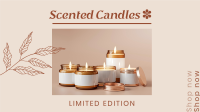 Limited Edition Scented Candles Facebook Event Cover