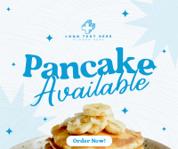 Pancakes Now Available Facebook Post