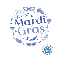 Mardi Gras Festival Instagram Post Design