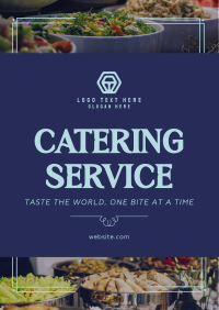 Sophisticated Catering Service Flyer