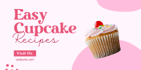 Easy Cupcake Recipes Twitter Post