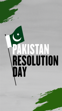 Pakistan Resolution Facebook Story