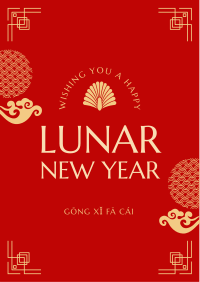 Lunar Year Tradition Flyer