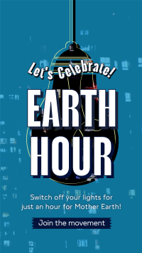 Earth Hour Light Bulb YouTube Short