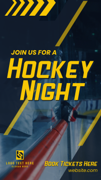 Ice Hockey Night Instagram Reel