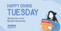 Spread Generosity Facebook Ad