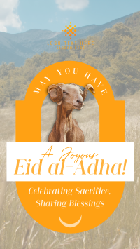 Greater Eid Ram Greeting Facebook Story