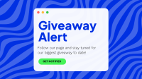 Giveaway Notification Facebook Event Cover