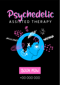 Psychedelic Assisted Therapy Flyer