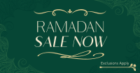 Ornamental Ramadan Sale Facebook Ad