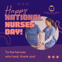 Healthcare Nurses Day Instagram Post