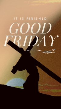 Sunrise Good Friday TikTok Video Design