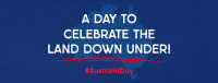 Australian Day Map Facebook Cover Design