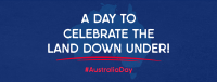 Australian Day Map Facebook Cover