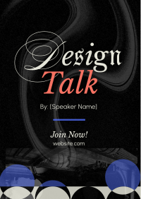 Modern Design Talk Flyer