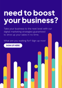 Boost Your Business Poster