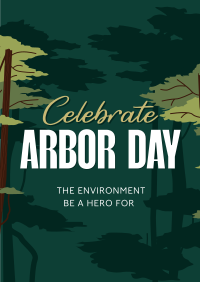 Celebrate Arbor Day Poster