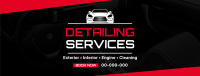 Car Detailing Services Facebook Cover