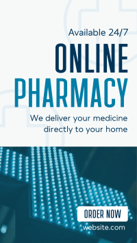 Online Pharmacy Business TikTok Video Design