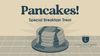 Retro Pancake Breakfast Animation