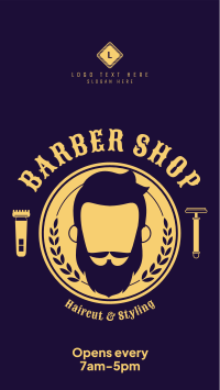 Premium Barber Instagram Story