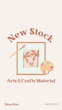 New Art Stock Facebook Story