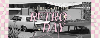 Nostalgic Retro Day Facebook Cover Image Preview