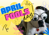 April Fools Day Postcard