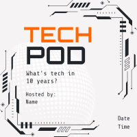 Technology Podcast Session Instagram Post