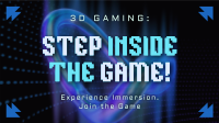 Futuristic 3D Gaming Animation