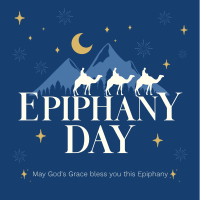 Sparkling Epiphany Day Instagram Post