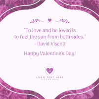 Valentines Quote Instagram Post