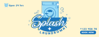 Splash Laundromat Facebook Cover